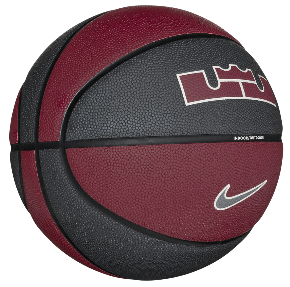 Спортна екипировка Nike All Court 8P 2.0 L James Training Indoor/Outdoor Size 7 Basketball Бургунди | 9017-37-52, 1