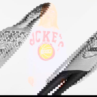 Суитчър Mitchell & Ness Logo LT Fleece Сиво | FCPO1243-HROYYPPPGYHT, 0