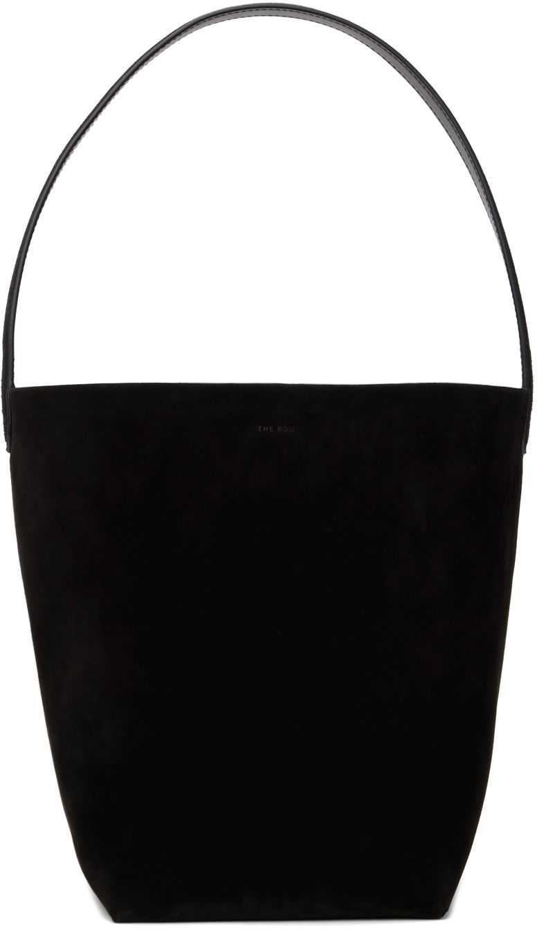 Голяма пазарска чанта The Row Black Medium N/S Park Tote Черно | W1313-L25, 0