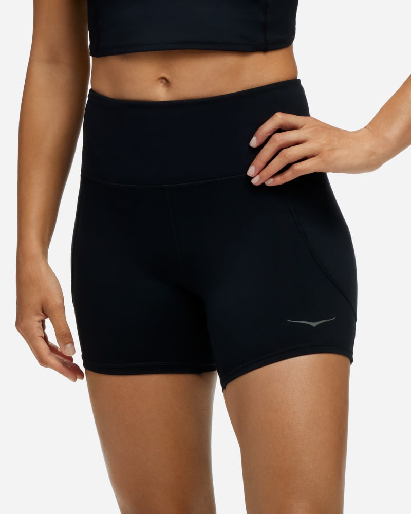 Къси панталони Hoka One One Elaro 5'' Bike Shorts Черно | 1141761-BLK, 0