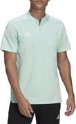 CON22 Three-Stripe Short Sleeve Stand-Up Collar Polo