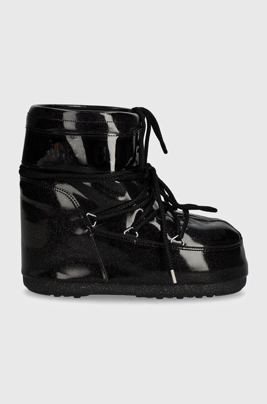 Кецове и обувки Moon Boot MB ICON LOW GLITTER Boots Черно | 80D1409440.N001, 1