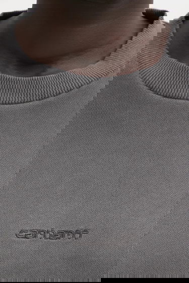 Суитчър Carhartt WIP Benton Sweat Sweatshirt Сиво | I034511.87GD, 3