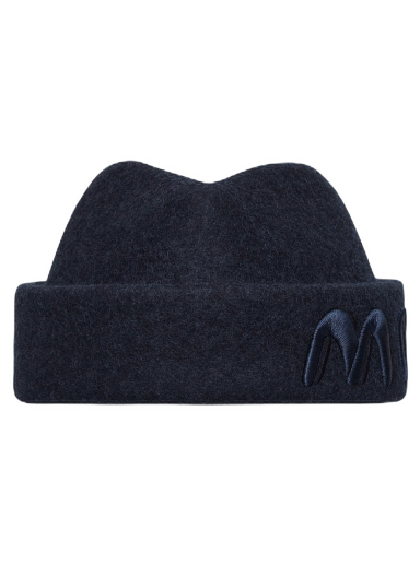 Шапка Moncler Salehe Bembury Wool Felt Beanie Черно | 3B000040U247 778