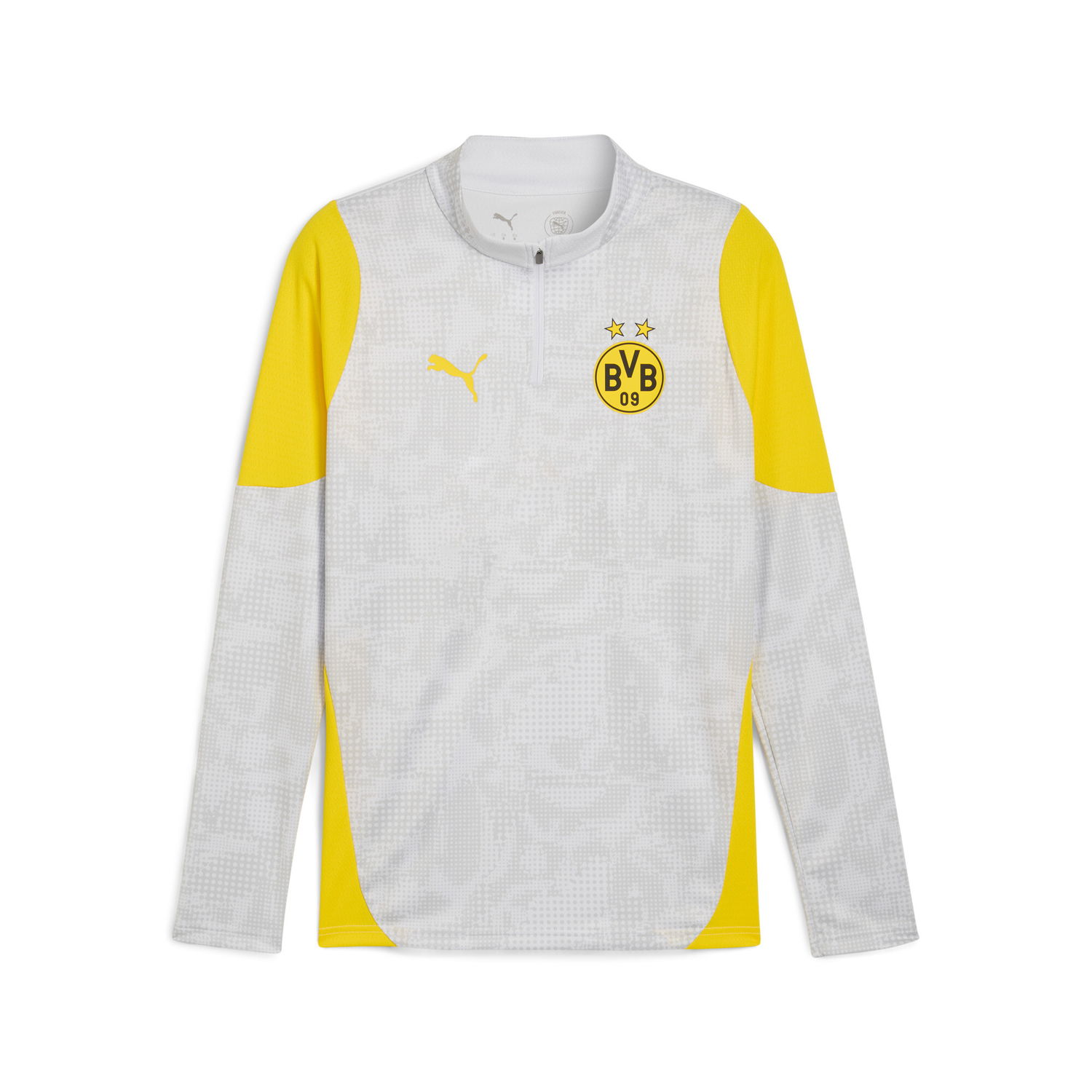 Суитчър Puma Borussia Dortmund Men's Training Quarter-Zip Top Сиво | 781669_18, 0