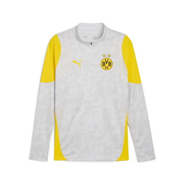 Суитчър Puma Borussia Dortmund Men's Training Quarter-Zip Top Сиво | 781669_18, 0