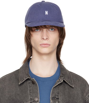 Шапка с козирка NORSE PROJECTS Blue Sports Кафяво | N80-0001, 0