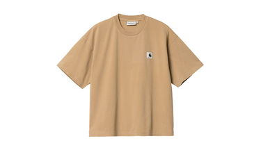 Тениска Carhartt WIP Nelson T-Shirt Dusty H ''Brown Garment Dyed'' Бежово | I029647_07E_GD, 1