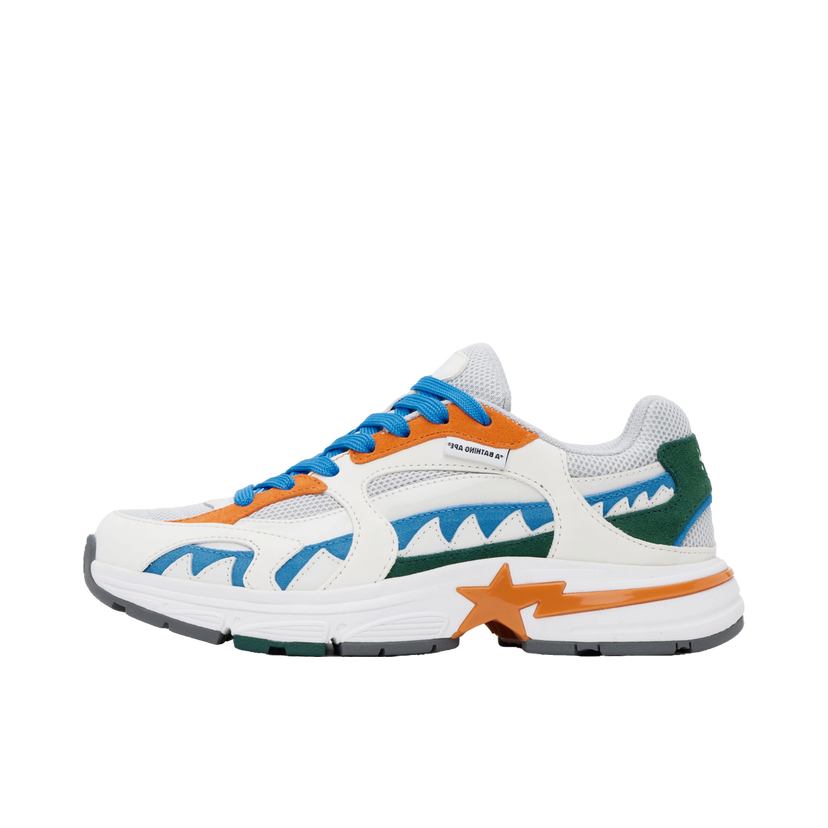 Кецове и обувки BAPE A Bathing Ape Shark STA M1 Бяло | 001FWK201303M