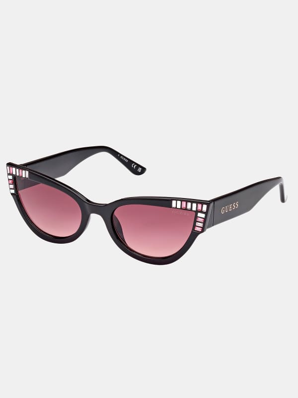 Слънчеви очила GUESS Cat’s Eye Sunglasses Черно | GU790154QQQ, 0