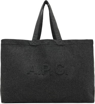 Голяма пазарска чанта A.P.C. Trapèze Shopping Tote Сиво | WVBEK-M67050, 0
