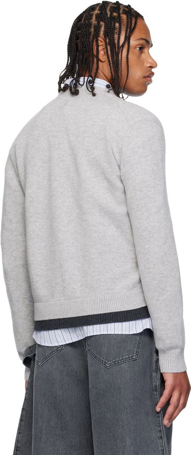 Пуловер JW Anderson JW Anderson Layered Cardigan Сиво | KW1434-YN0423, 2