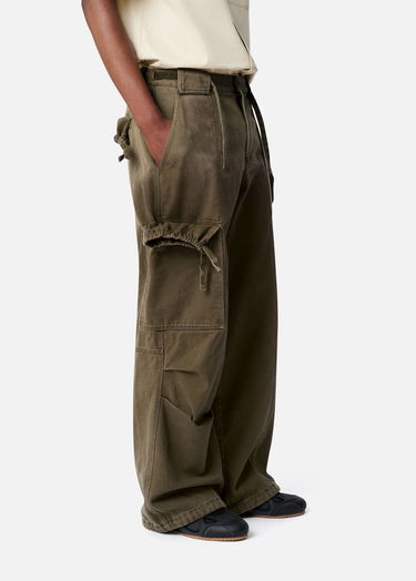Карго панталони AXEL ARIGATO Dax Faded Wide-Leg Cargo Trousers Зелено | A3306001, 6