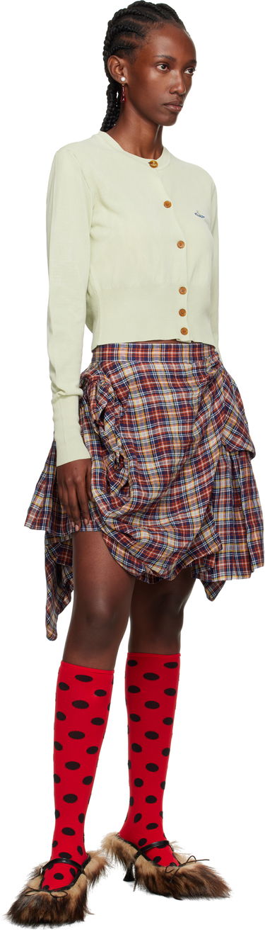 Пуловер Vivienne Westwood Vivienne Westwood Bea Cropped Cardigan Зелено | 1803002U-Y003K-, 3