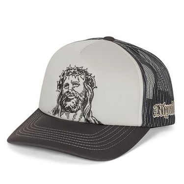 Шапка с козирка RIPNDIP Rip N Dip Lord Savior Trucker Hat Сиво | RNDSPR25163, 0