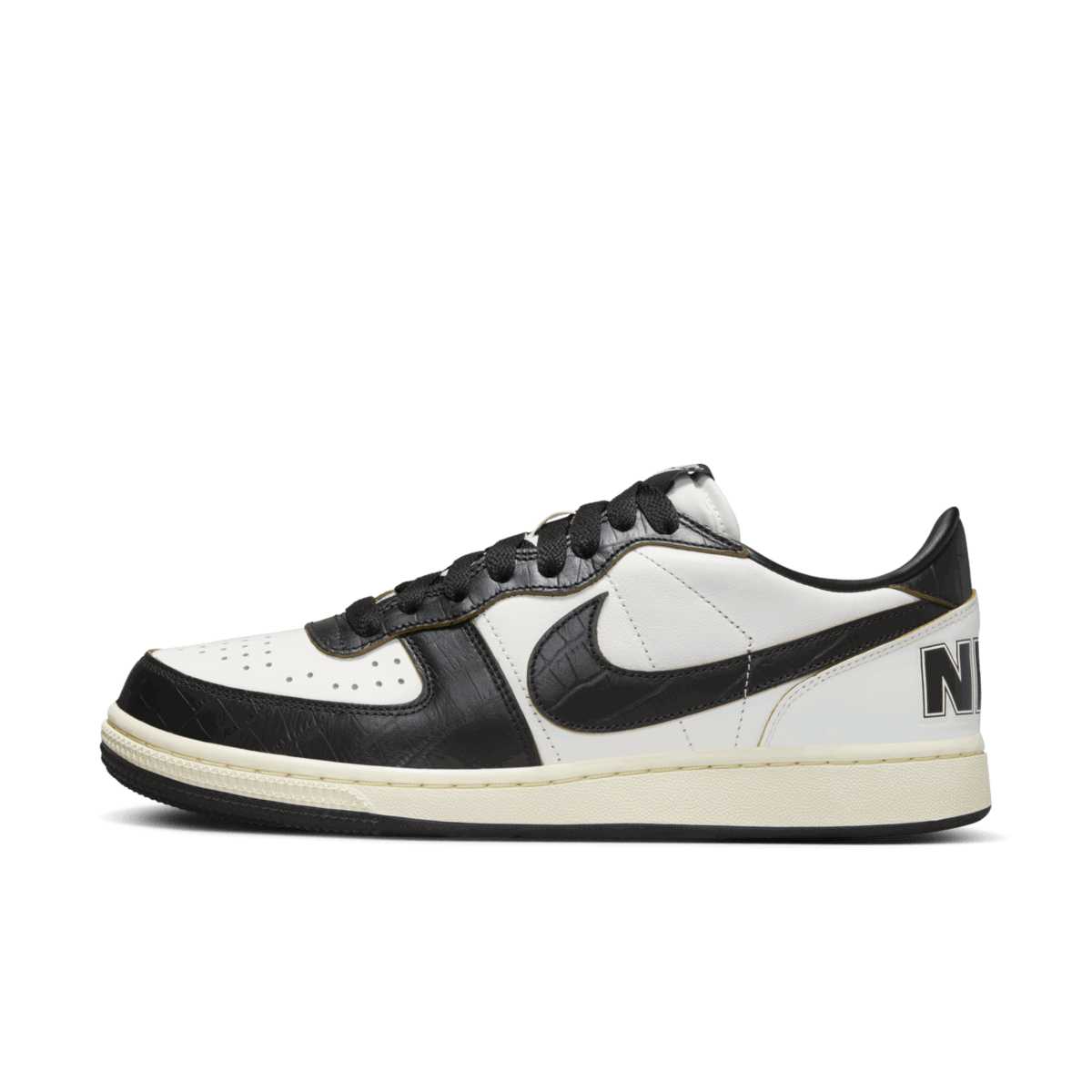 Кецове и обувки Nike Terminator Low "Black Croc" Черно | FQ8127-030, 0