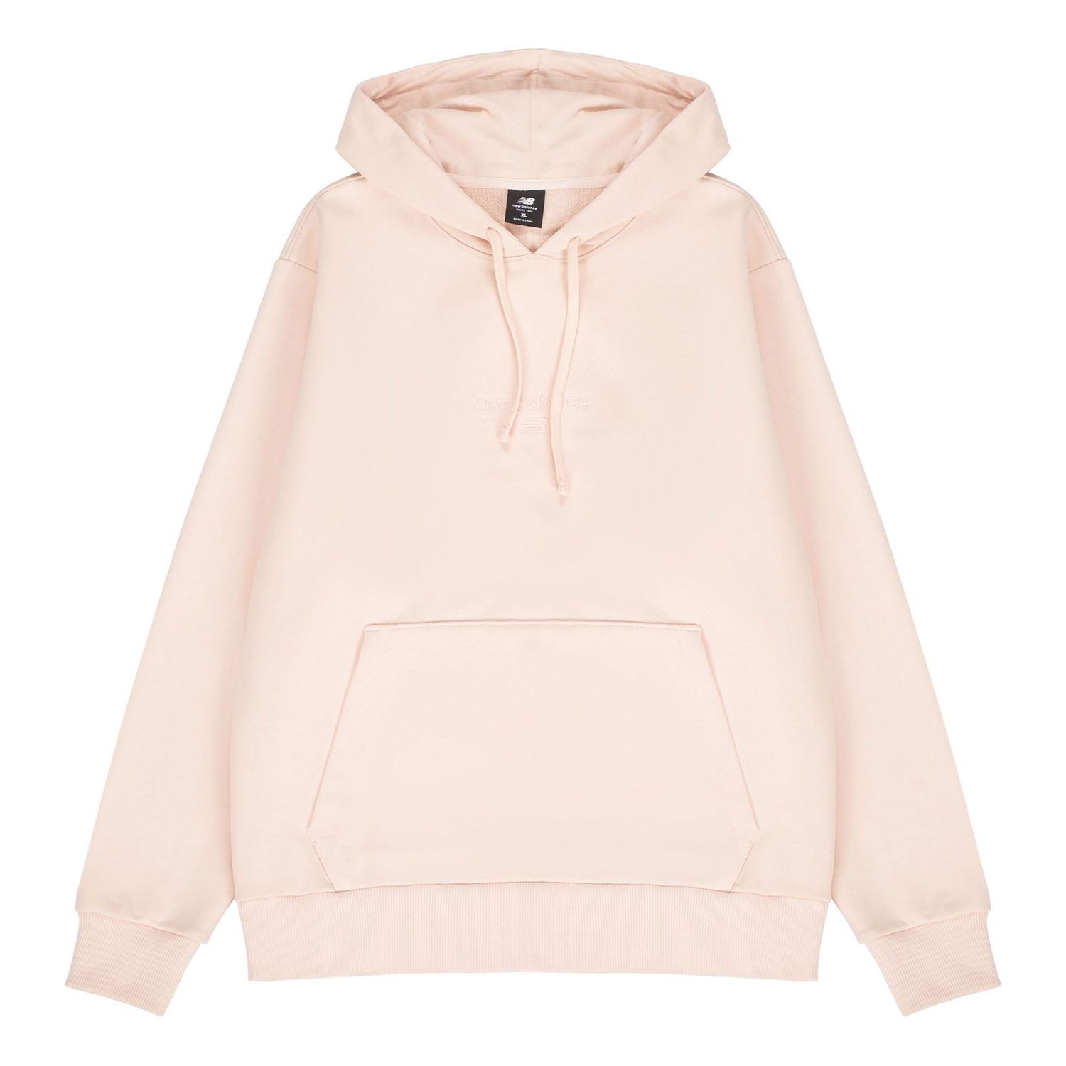 Суитчър New Balance Solid Color Knit Hoodie Розово | AMT21570-VRS, 0