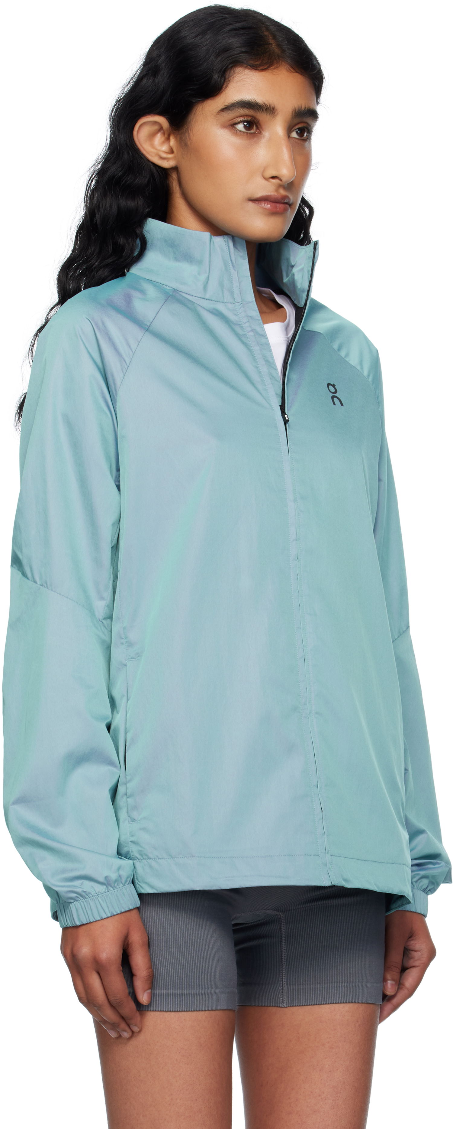 Ветровка On Running Lightweight Full-Zip Court Jacket Тюркоазено | 1WF11143976, 1