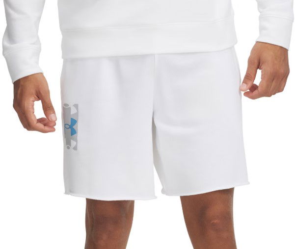 Къси панталони Under Armour Rival Terry Logo 8in Shorts Бяло | 1390147-100, 0