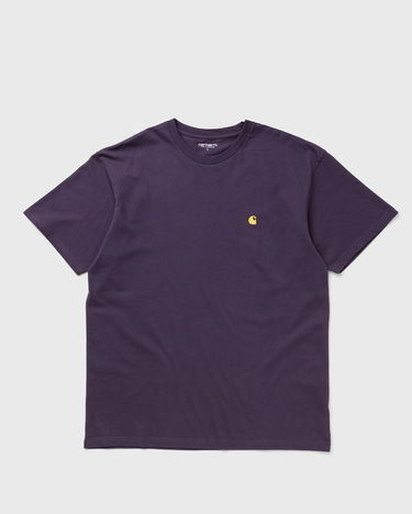 Тениска Carhartt WIP Chase T-Shirt Лилаво | I026391-37Y.XX, 1