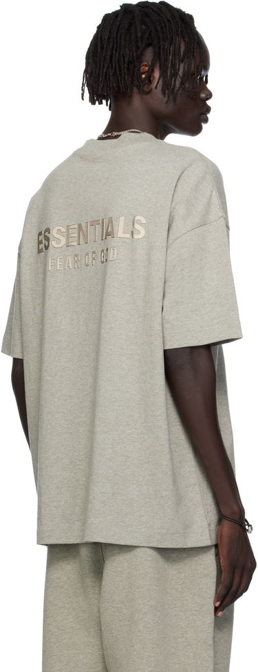 Тениска Fear of God Fear of God ESSENTIALS Classic Fit T-shirt Сиво | 125SP254195F, 2
