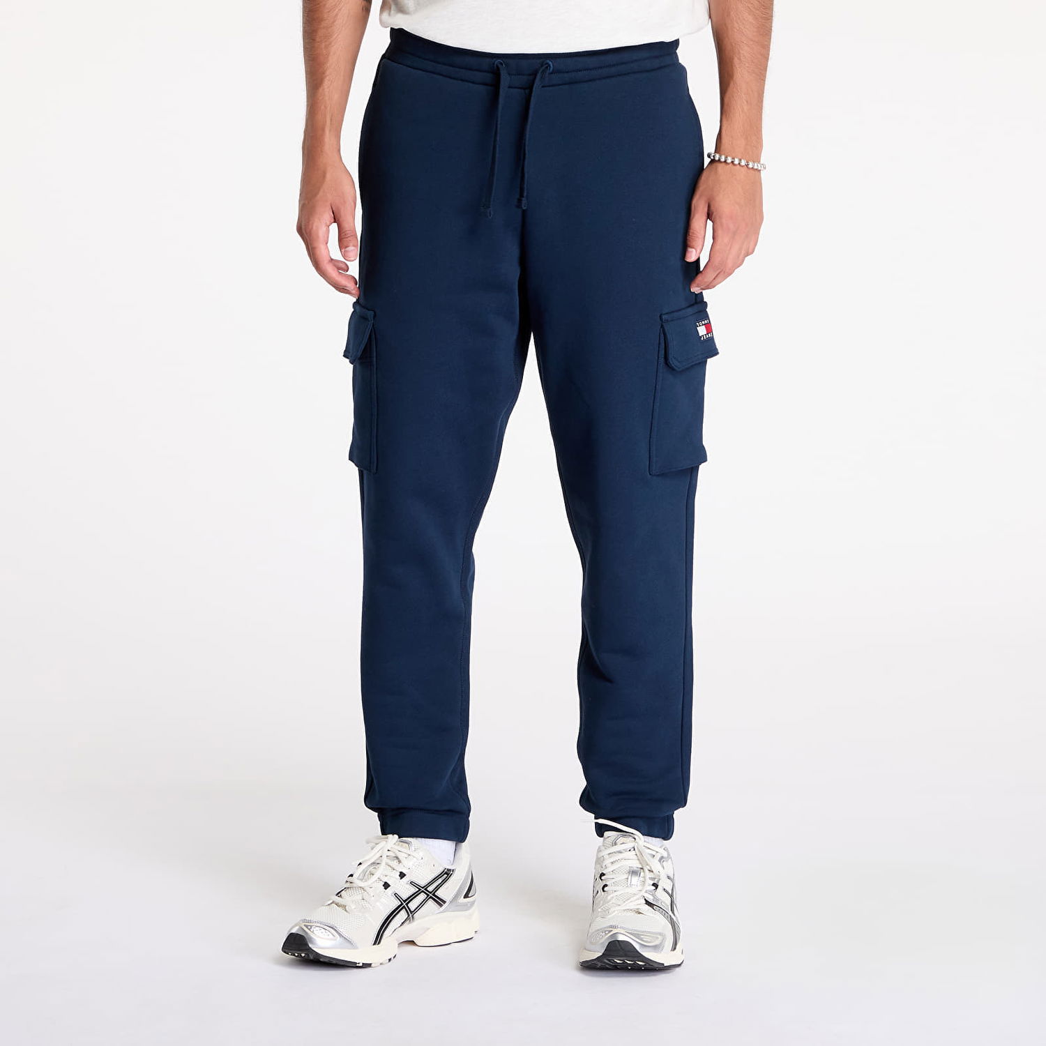 Карго панталони Tommy Hilfiger Regular Badge Cargo Pant Dark Night Navy Тъмно синьо | DM0DM19807 C1G, 0