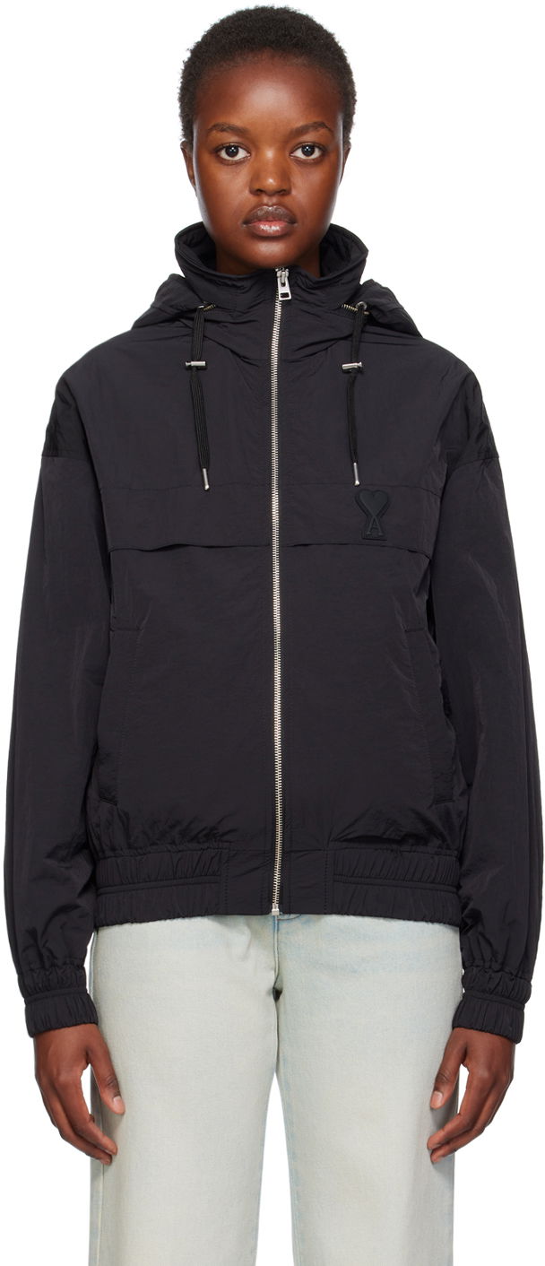 Яке AMI Zip Jacket Черно | UJK048.276, 0