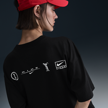 Тениска Nike Sportswear Loose Fit T-Shirt Черно | HJ2993-010, 3