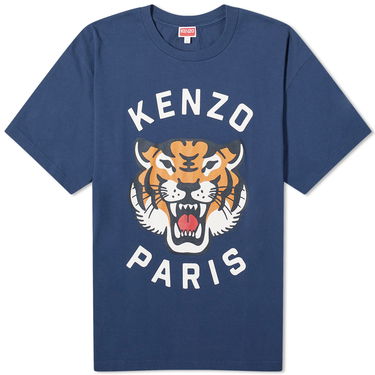 Тениска KENZO Lucky Tiger Oversized Tee Тъмно синьо | FE58TS0064SG-77, 0