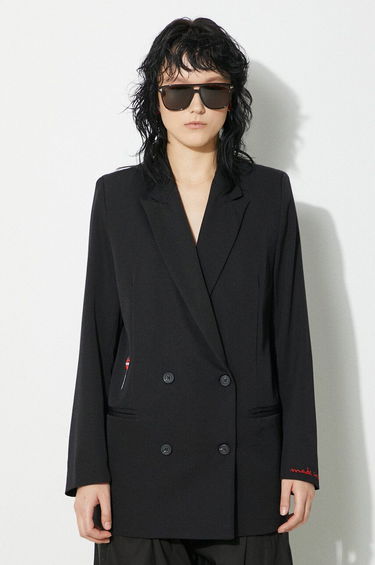 Палта Fiorucci Fiorucci Double-Breasted Blazer Черно | W01FPBDO044KN03BK01, 0