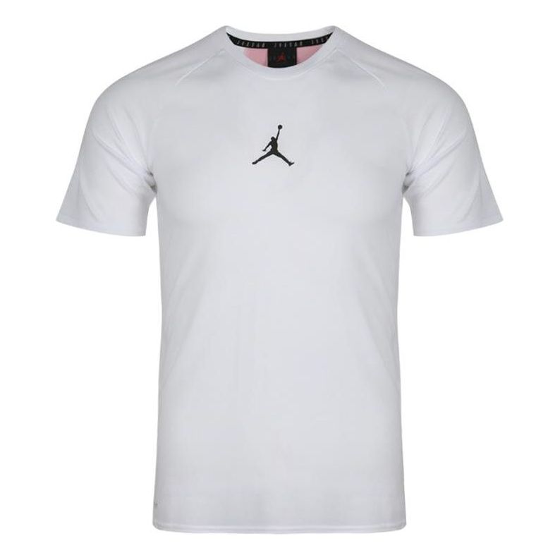 Тениска Jordan Air Jordan Breathable Logo Quick Dry Short Sleeve T-Shirt Бяло | 889714-102