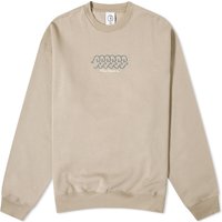 Пуловер Polar Skate Co. Faces Crewneck Бежово | PSC-W23-21, 1