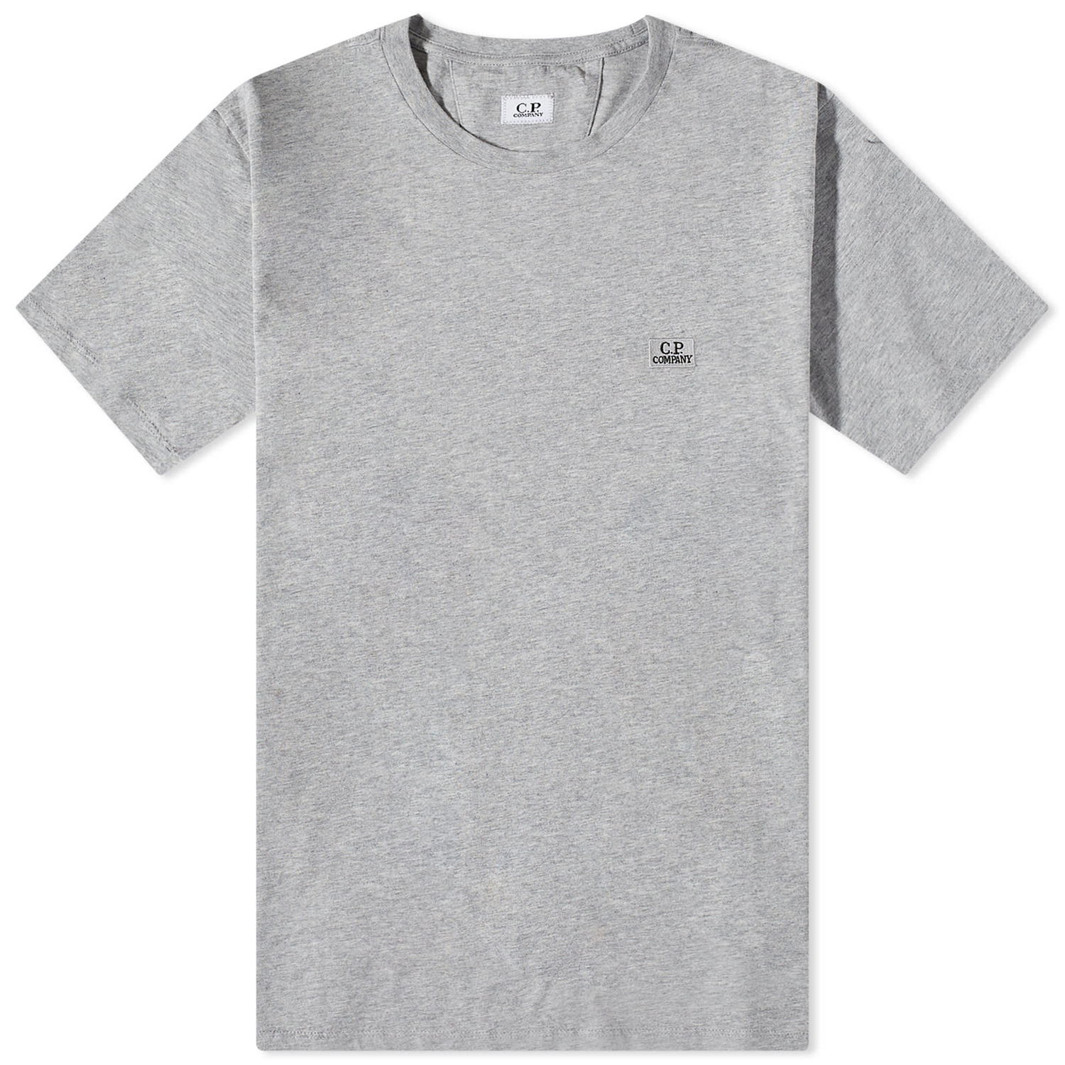 Тениска C.P. Company Patch Logo Tee Сиво | 14CMTS068A-005100W-M93, 0