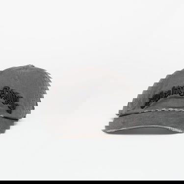 Шапка с козирка Palm Angels Curved Logo Distressed Cap Anthracite/ Black Universal Сиво | PMLB104F25FAB0071110, 0
