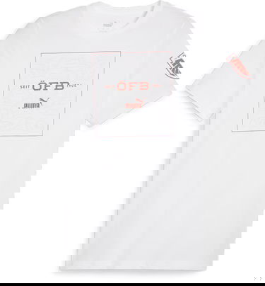 Тениска Puma Austria Ftblicons Tee Бяло | 774194-09, 0