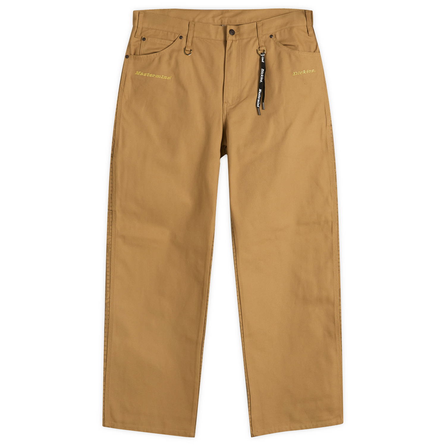 Панталони Mastermind WORLD Mastermind World x Dickies Duck Carpenter Pants, Size Large Кафяво | MJ25C14-PA100-1, 1