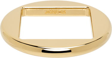 Пръстен Jacquemus Jacquemus 'Le bracelet rond' Round Bracelet Металик | 23H233JW633-5845, 0