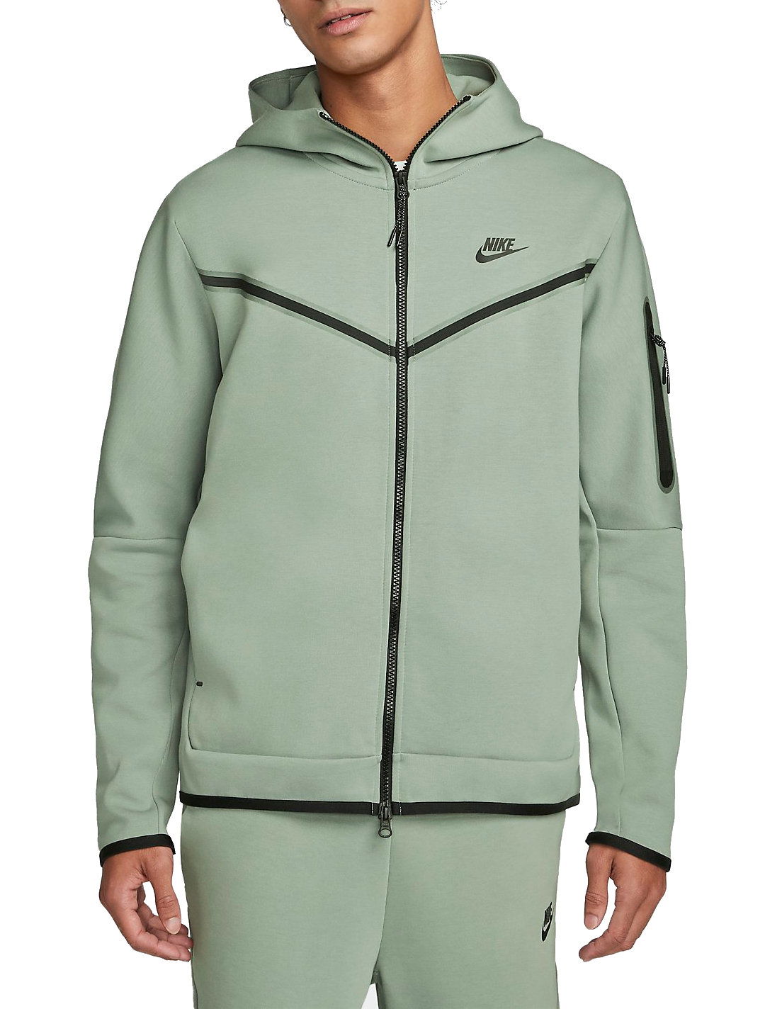 Суитчър Nike Sportswear Tech Fleece Hoodie Зелено | cu4489-330, 0