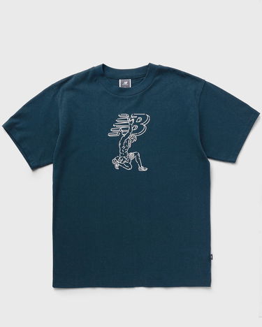 Тениска New Balance Debut Statue Graphic T-Shirt Тъмно синьо | MT51978-DOE, 0
