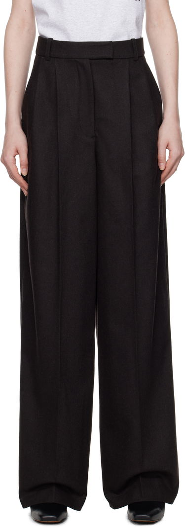 Панталони A.P.C. Anastasia Barbieri Edition Valesca Wide Leg Trousers Черно | WOARX-F08481, 0