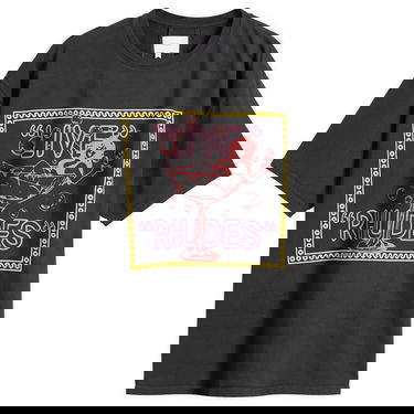 Тениска Rhude Rhude Live Graphic T-Shirt, Size Large Черно | RHPF25TT04012-0027, 1