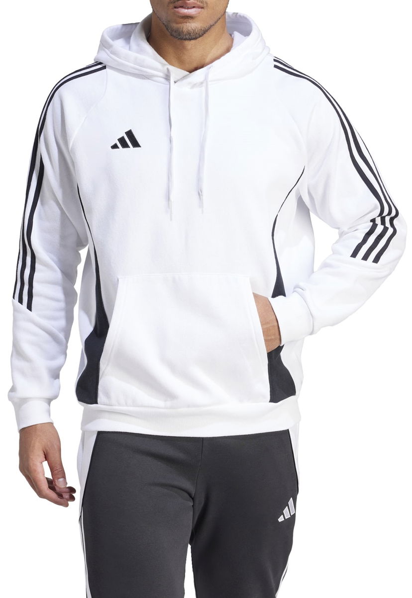 Суитчър adidas Performance TIRO24 SWHOOD Бяло | ir7547