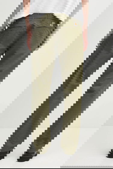 Панталони Carhartt WIP Chinos Sid Pant Зелено | I027955.4102, 2