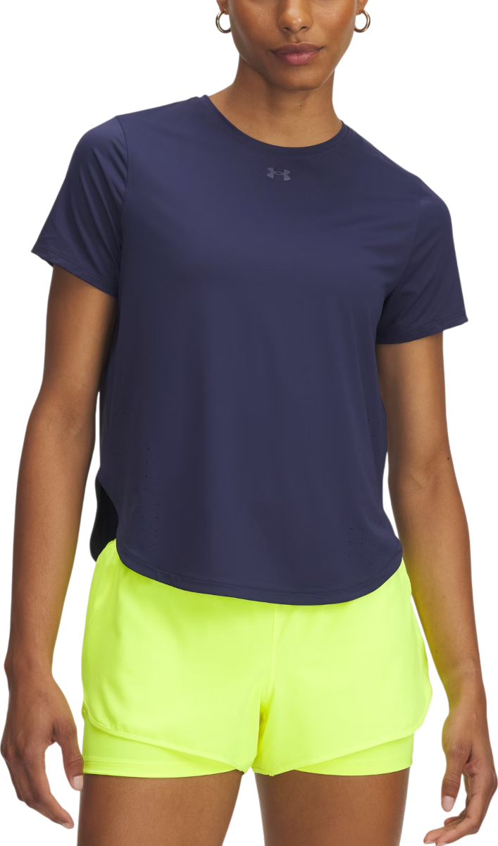 Тениска Under Armour Under Armour UA Launch Elite Short Sleeve T-Shirt Тъмно синьо | 1389564-403, 0