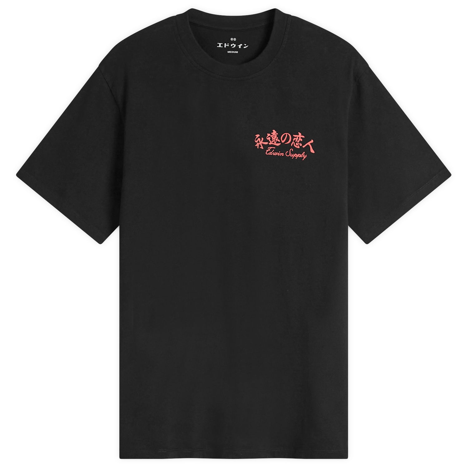 Тениска EDWIN Forever Lover Graphic T-Shirt Черно | I035008-8967, 1