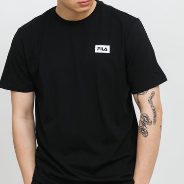 Тениска FILA Men's Black T-Shirt Черно | FAM0081-80009, 3