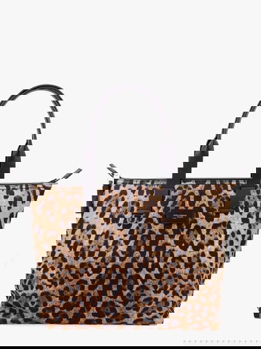Голяма пазарска чанта Dolce & Gabbana Dolce & Gabbana Leopard Print Tote Bag Кафяво | BM2375A6F30HY13M, 0