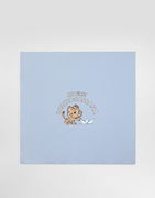 My First Interlock Blanket with Leopard and Boat Print