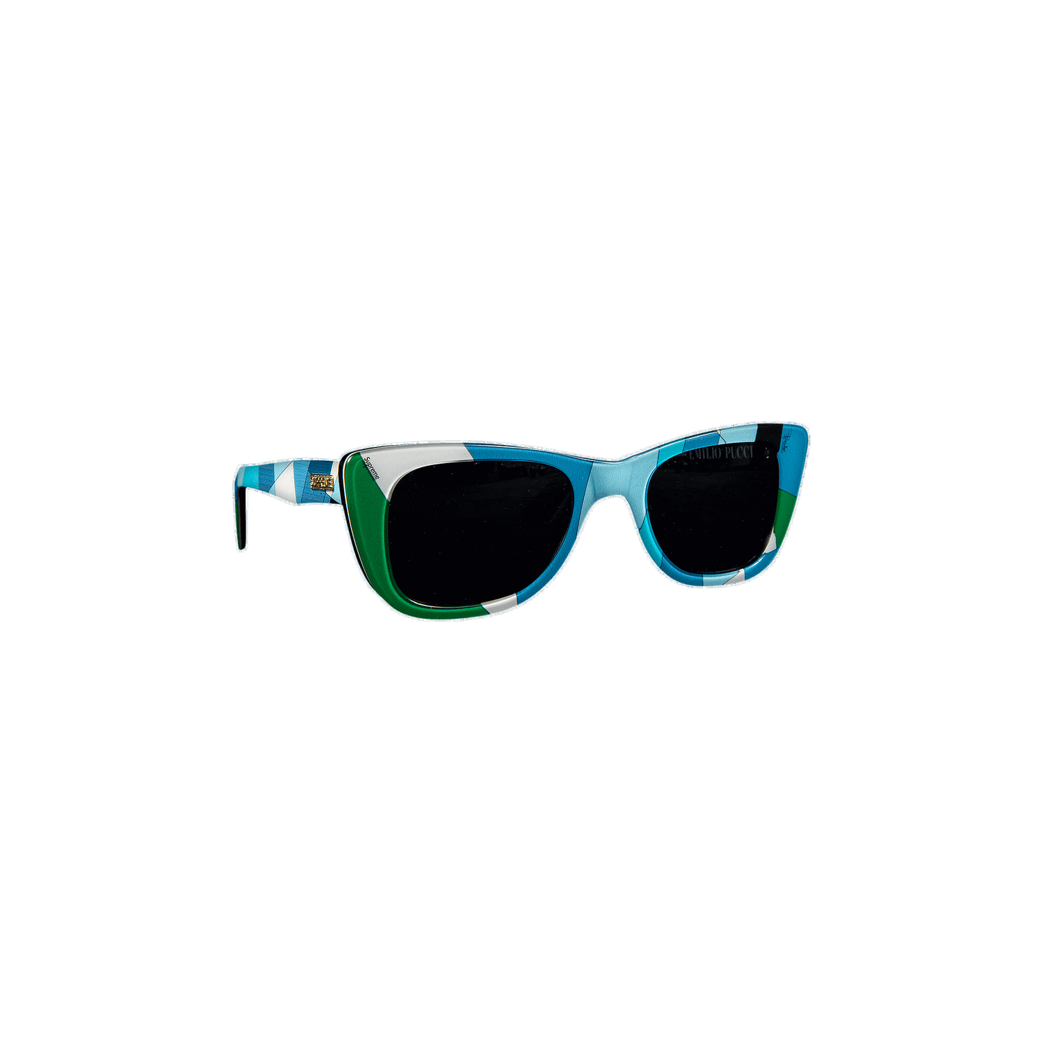 Слънчеви очила Supreme Emilio Pucci x Cat Sunglasses Синьо | SS21G5 BLUE, 0
