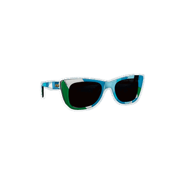Слънчеви очила Supreme Emilio Pucci x Cat Sunglasses Синьо | SS21G5 BLUE, 0